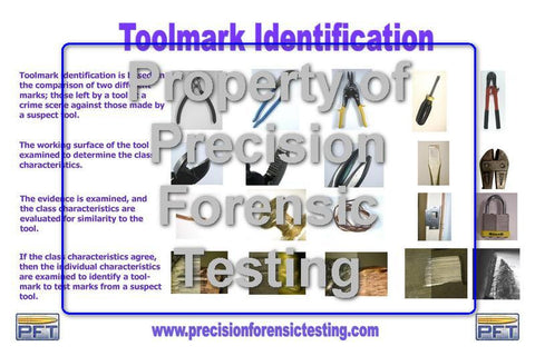 Toolmark Identification Poster